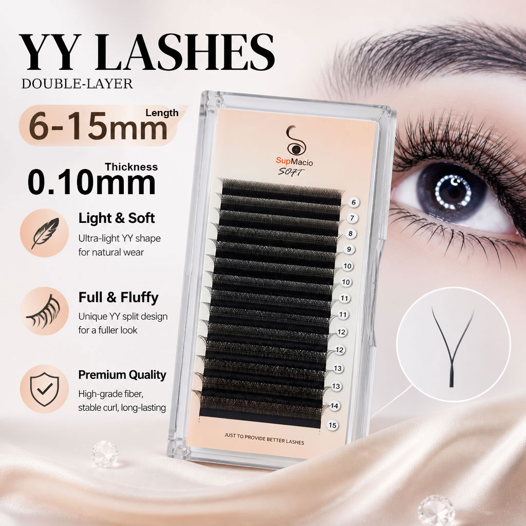 Eyelash Extension For Asian Eyes - Supmacio 0.10 mm YY Lash Y