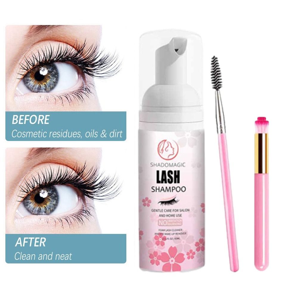 Gentle and Delicate Eyelash Cl - đánh giá và giá Eyelash Extension Foam Cleanser