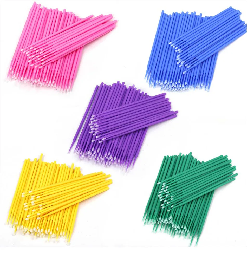 100Pcs/bag Disposable Eyelash  - đánh giá và giá Eyelash Extension Removal