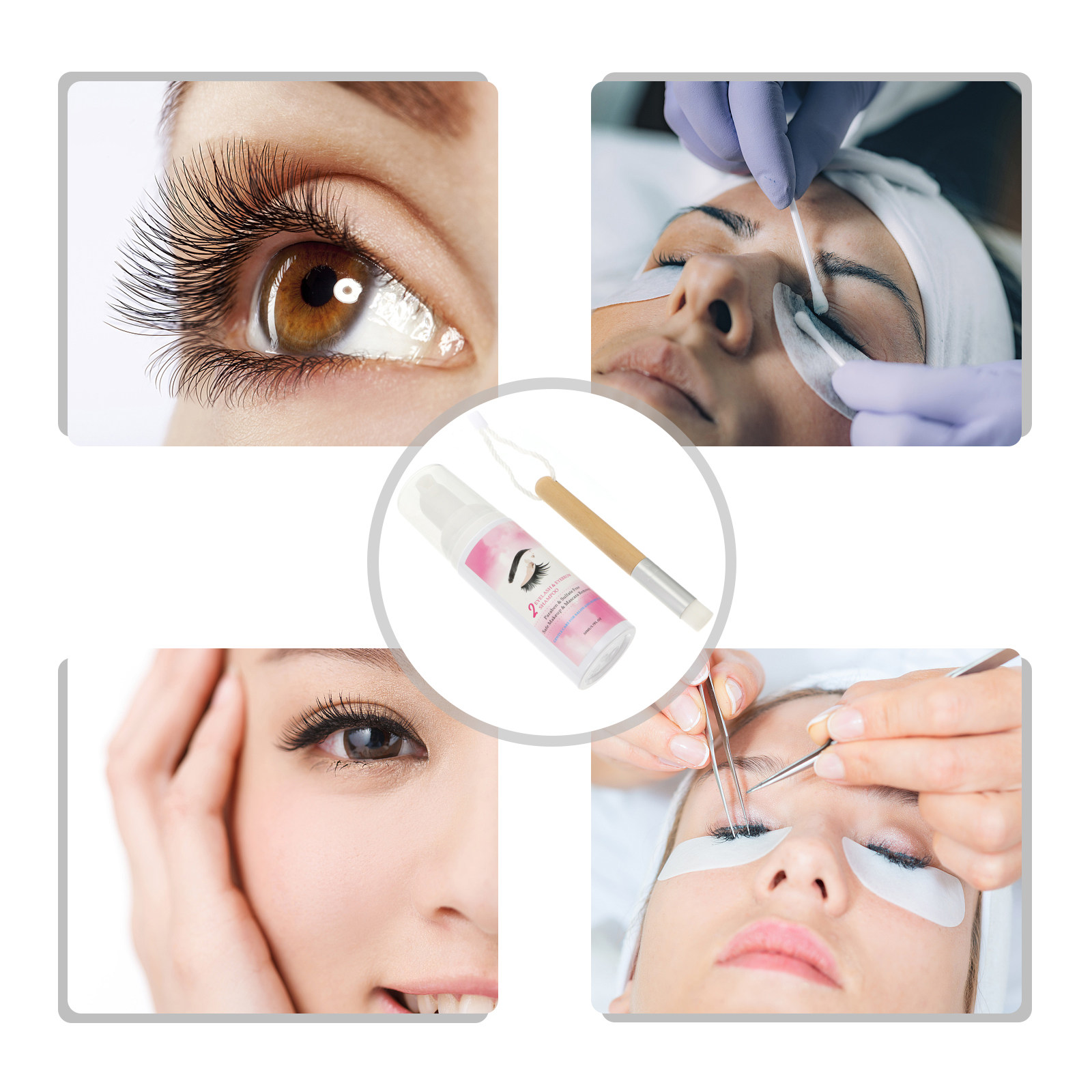 Eyelash Extension Shampoo 50ml - đánh giá và giá Eyelash Extension Foam Cleanser