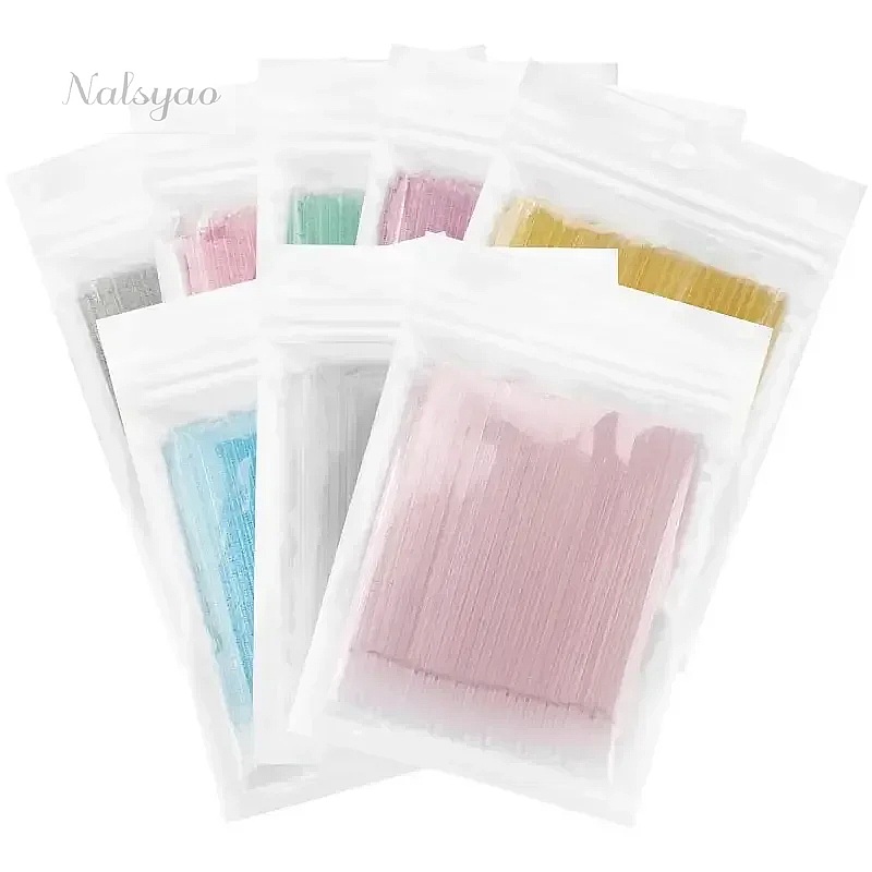 100 Pcs Disposable Crystal Mic - đánh giá và giá Eyelash Extension Removal