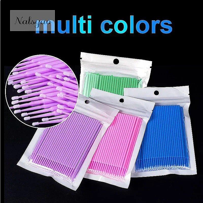 100Pcs Micro Cotton Swab Eyela - đánh giá và giá Eyelash Extension Removal