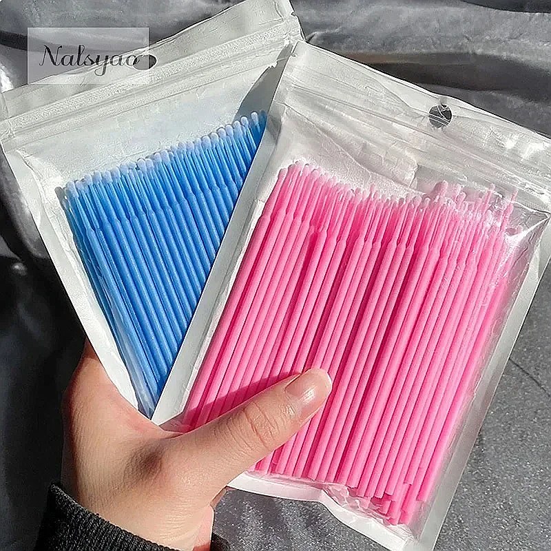 100Pcs Micro Cotton Swab Eyela - đánh giá và giá Eyelash Extension Removal