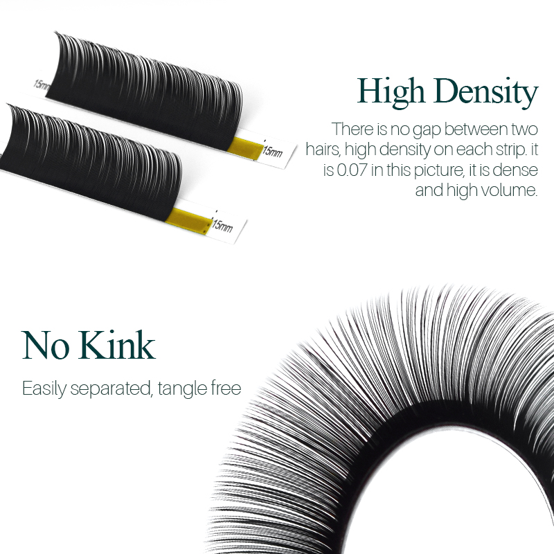 Individual eyelashes Korean PB - đánh giá và giá Eyelash Extension For Asian Eyes