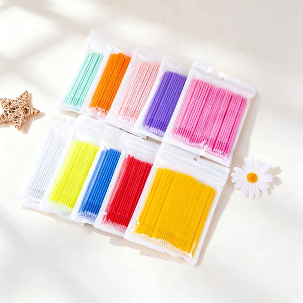 100PCS Removing Swab Micro Bru - đánh giá và giá Eyelash Extension Removal