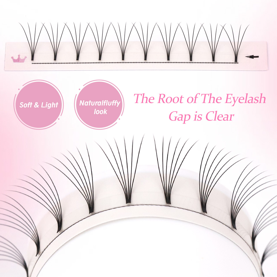 AGUUD Soft Natural Premade Vol - đánh giá và giá Eyelash Extension For Asian Eyes