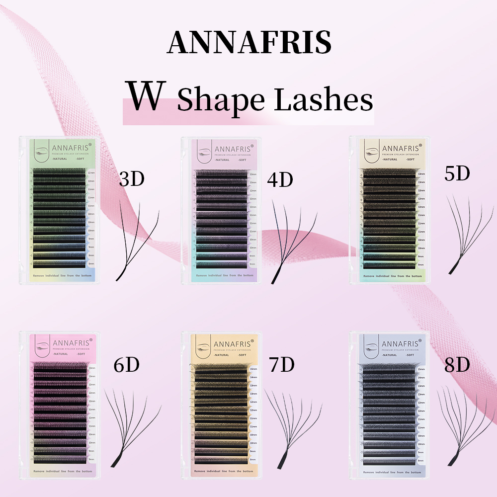 ANNAFRIS Premade Volume Fan YY - đánh giá và giá Eyelash Extension For Asian Eyes