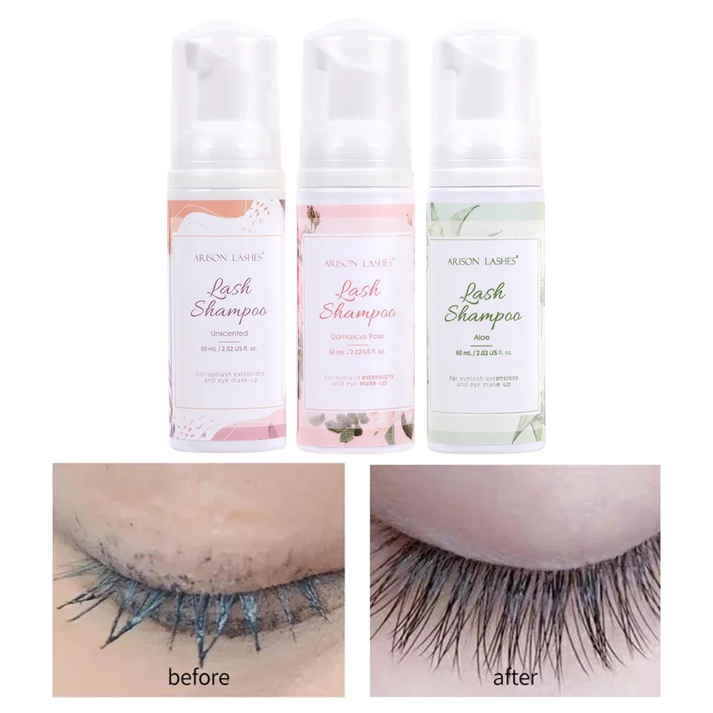 10 Chai 60Ml Mi Sữa Rửa Mặt Tạ - đánh giá và giá Eyelash Extension Foam Cleanser
