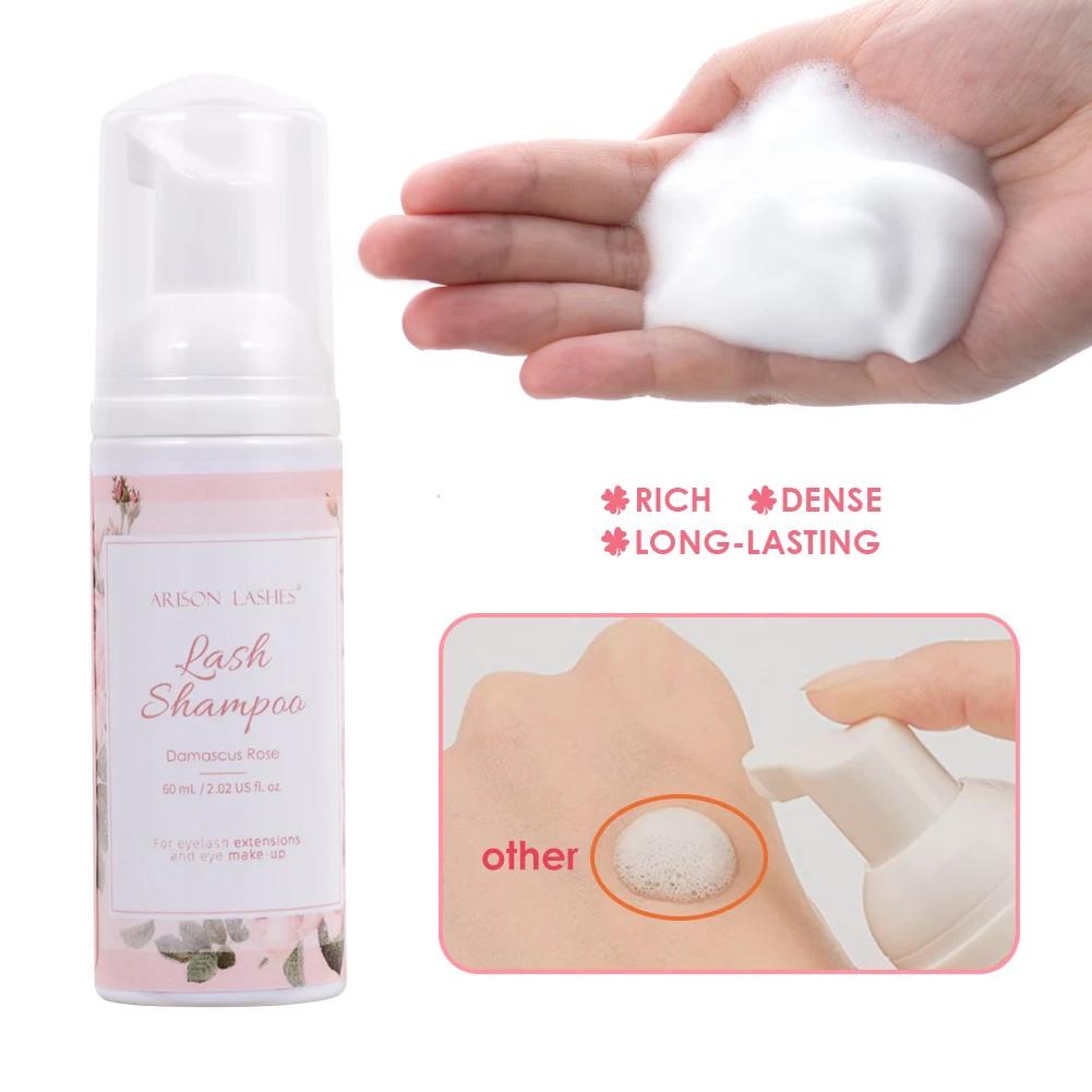 10 Chai 60Ml Mi Sữa Rửa Mặt Tạ - đánh giá và giá Eyelash Extension Foam Cleanser