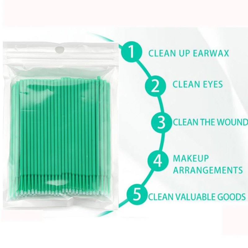 50/100PCS Disposable Micro Bru - đánh giá và giá Eyelash Extension Removal