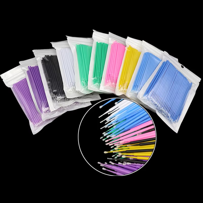 100Pcs Eyelash Cleaning Brush  - đánh giá và giá Eyelash Extension Removal