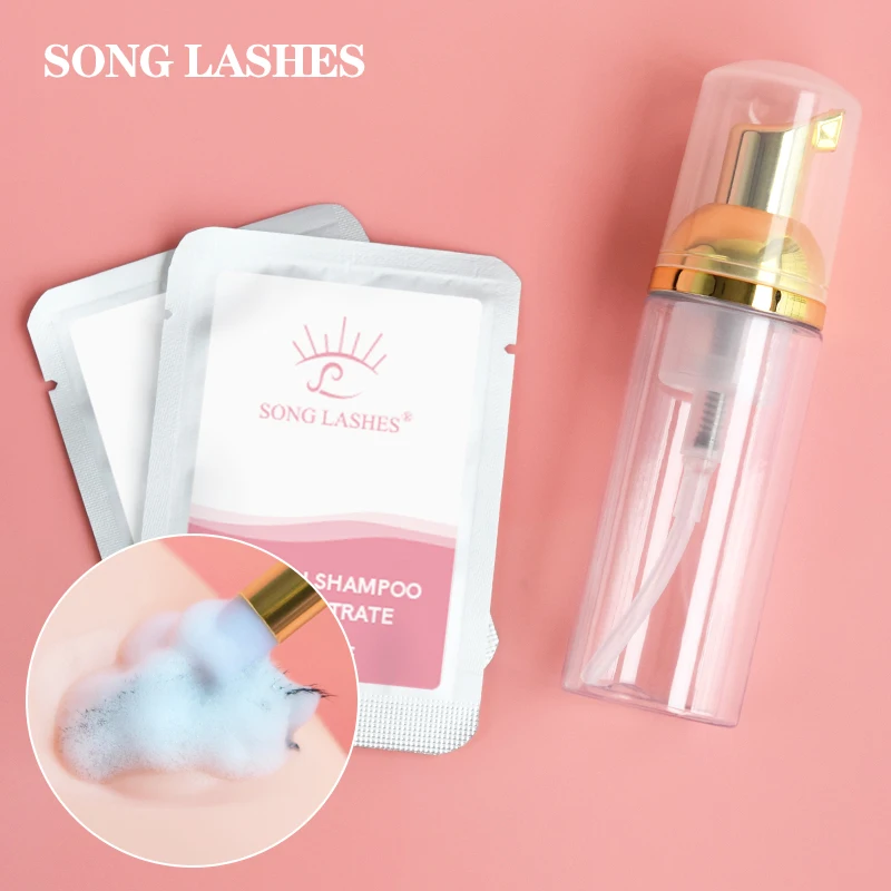 SongLash 5ml Eyelash Shampoo C - đánh giá và giá Eyelash Extension Foam Cleanser