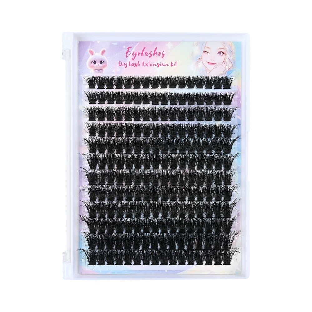 Natural Look False Eyelashes B - đánh giá và giá Eyelash Extension Wispy