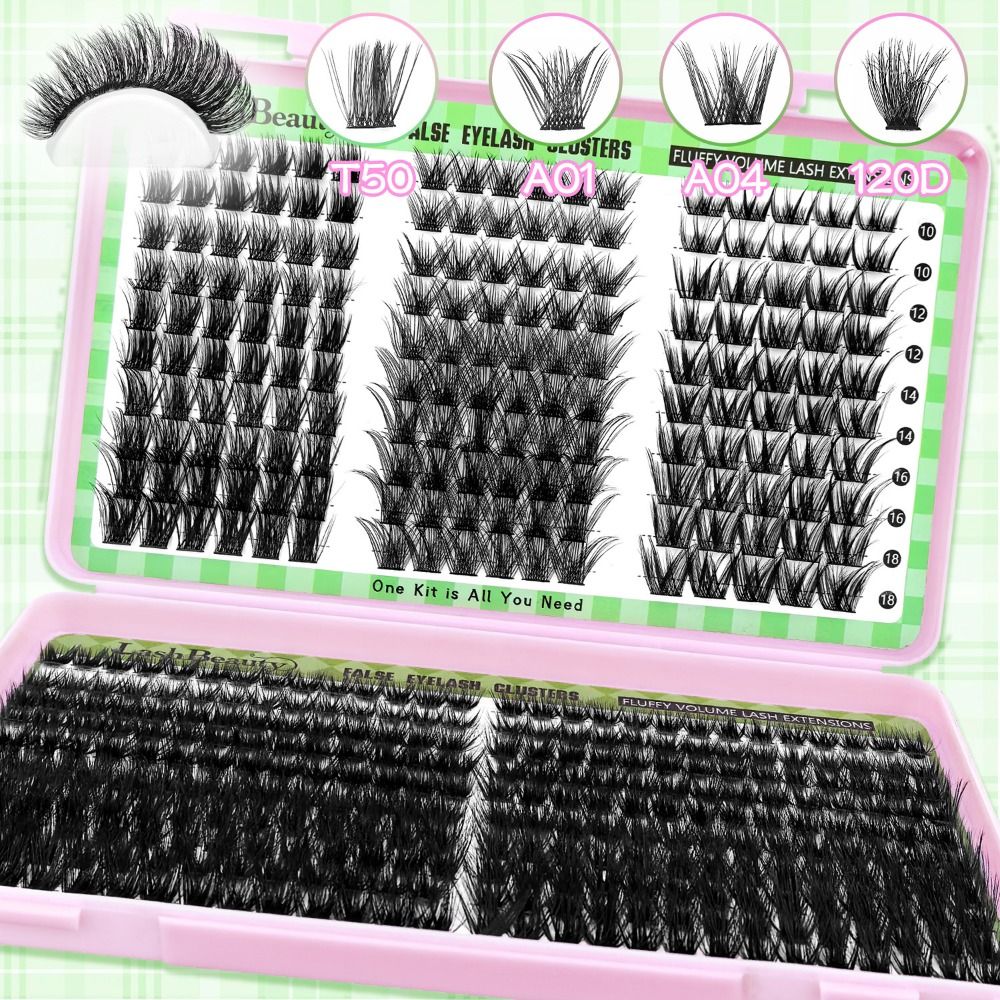 Natural Look False Eyelashes W - đánh giá và giá Eyelash Extension Wispy