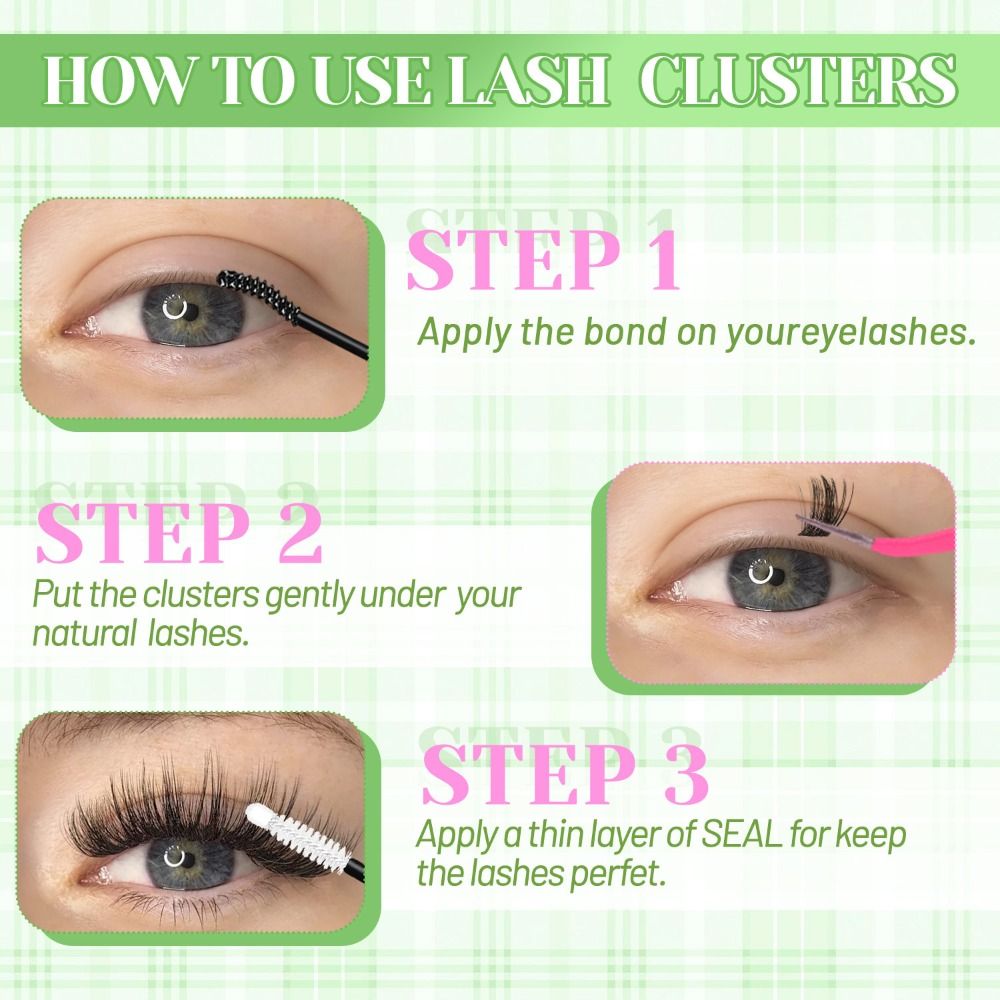 Natural Look False Eyelashes W - đánh giá và giá Eyelash Extension Wispy