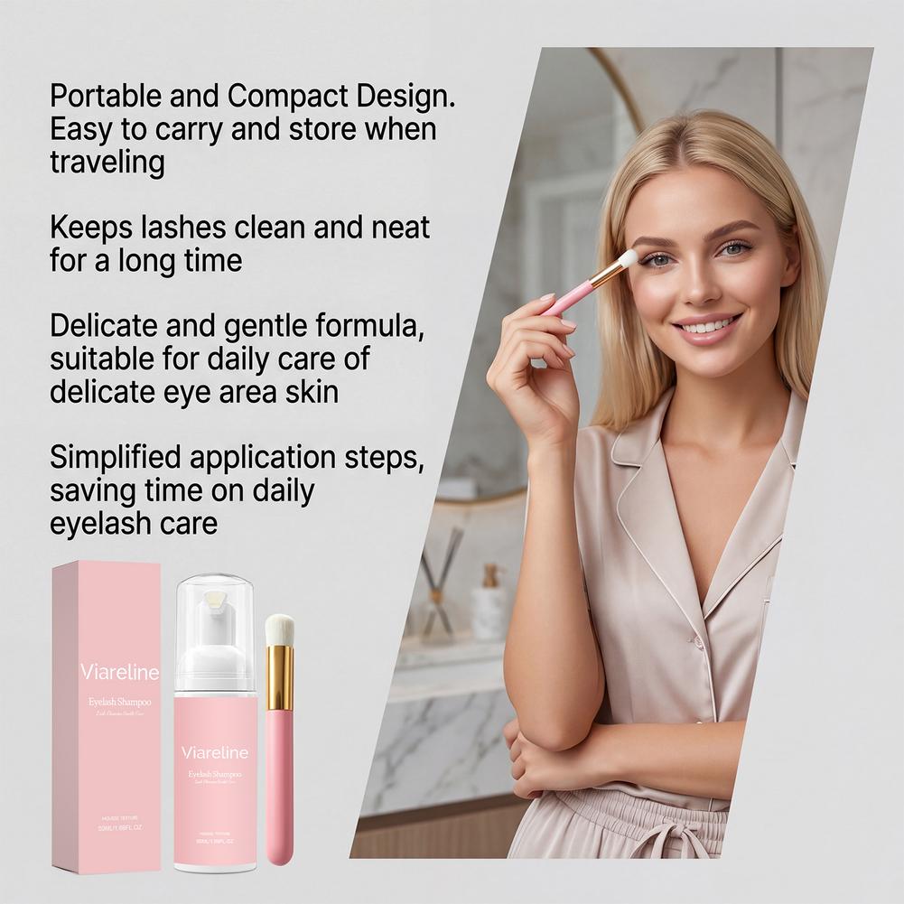 Eyelash Cleansing Mousse Foami - đánh giá và giá Eyelash Extension Foam Cleanser