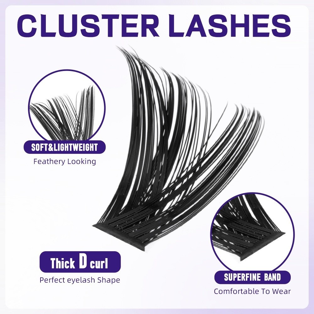 8-18mm Length False Eyelashes  - đánh giá và giá Eyelash Extension Wispy