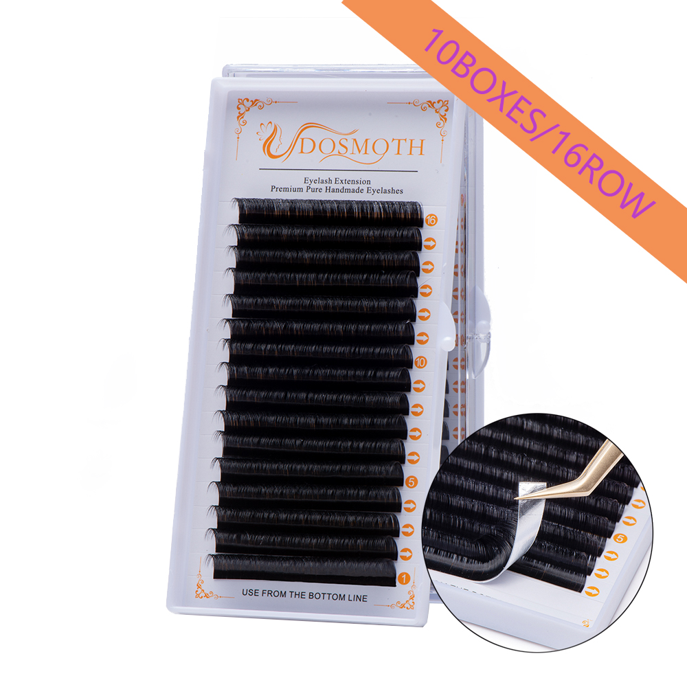 10 Khay 16 Hàng/7-16 Mm Chồn N - đánh giá và giá Eyelash Extension For Asian Eyes