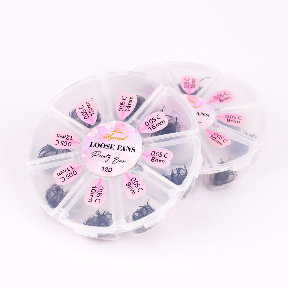 AGUUD 30D 40D Cluster Loose Fa - đánh giá và giá Eyelash Extension For Asian Eyes