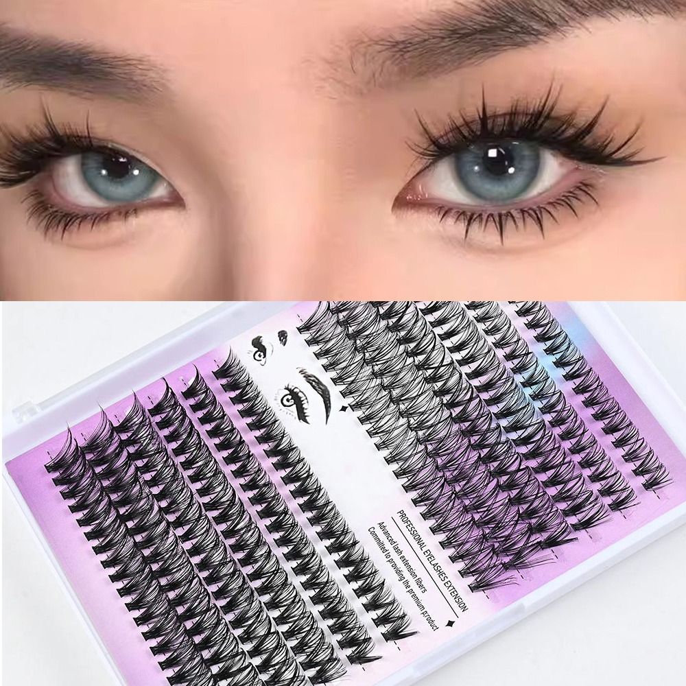 Natural Look False Eyelashes W - đánh giá và giá Eyelash Extension Wispy